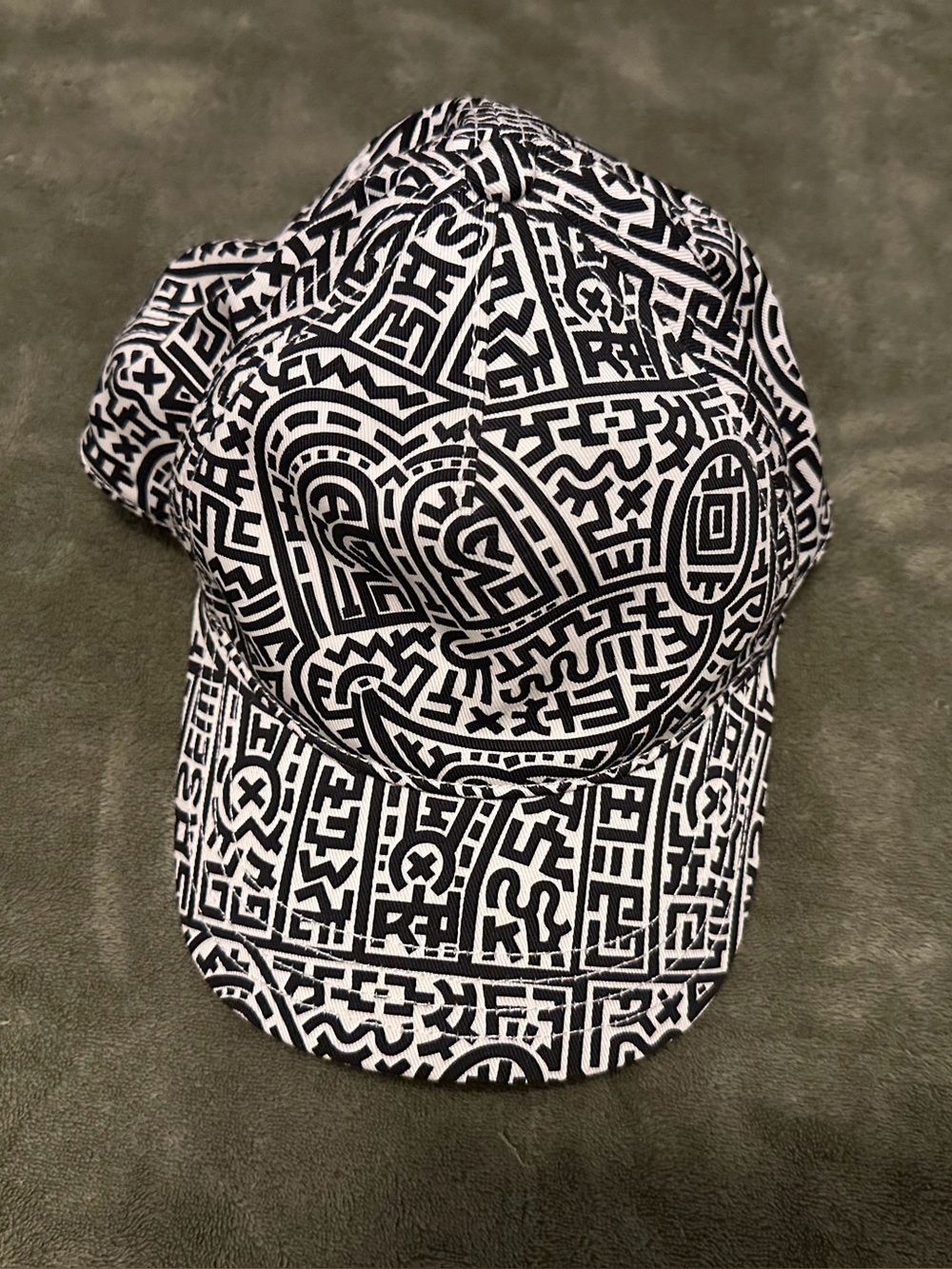Coach Keith Haring Mickey Mouse Baseball Cap